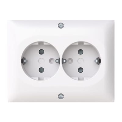 SAGA WALL-Mounted Socket Double Corner