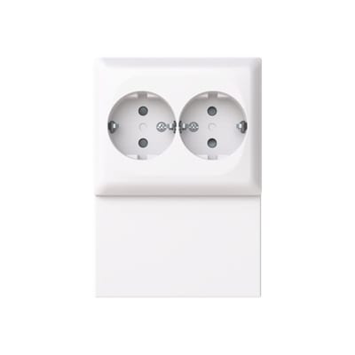 SAGA WALL-Mounted Socket Double Base Box