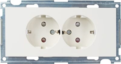 ELKO EKO05770 S1092 PT Socket Outlet with Earth, Flush-mounted Havplast