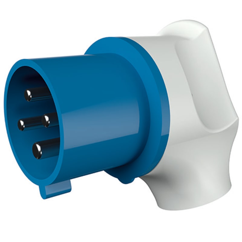 Angle Plug 332-9 230V IP44 (3646)