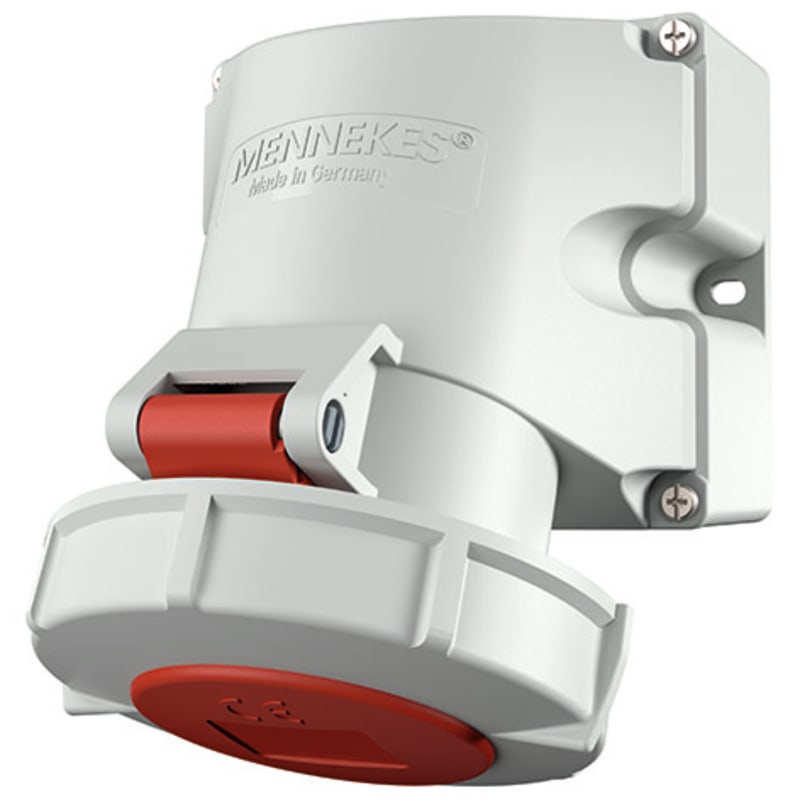 Wall outlet 432-6 400V IP67 (9570)