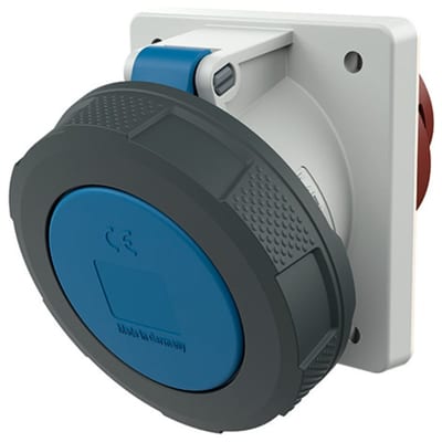 Panel-Mounted outlet 363-9 230V IP67