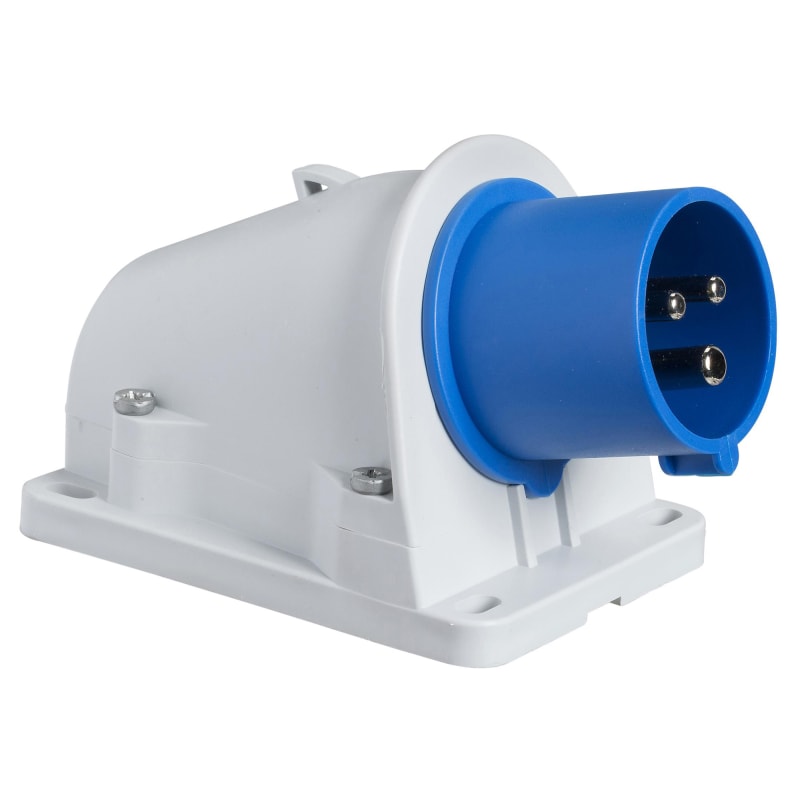 Schneider Electric Plug, Mureva PK, wall-mounted, 16A, 2P+E, 220V, IP44 PKE16W423