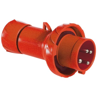 Schneider Electric PratiKa wander plug - straight - 32 A - 3P + E - 380...440 V AC - IP67 PKX32M7C4