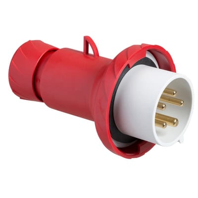 Schneider Electric Wander plug, Mureva PK, 32A, 3P+N+E, 400V, IP67 PKE32M735