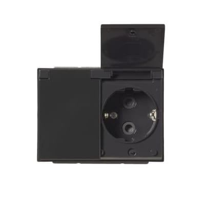 Impressivo In. DBL Socket M Cover IP21 AN