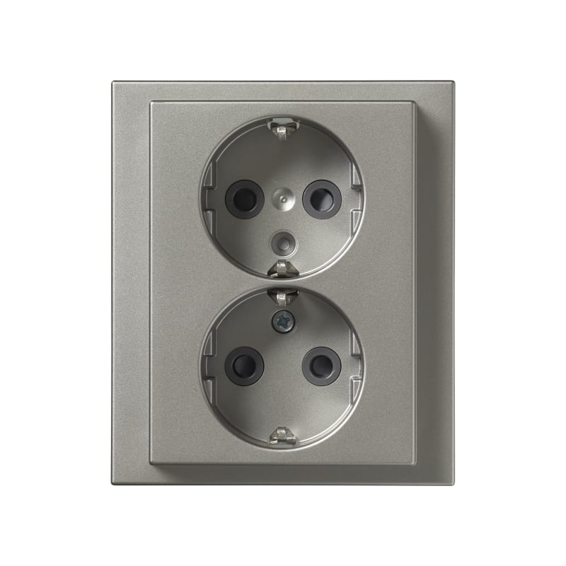 Impressivo In. DBL Socket PURE Steel (2TKA00002908)