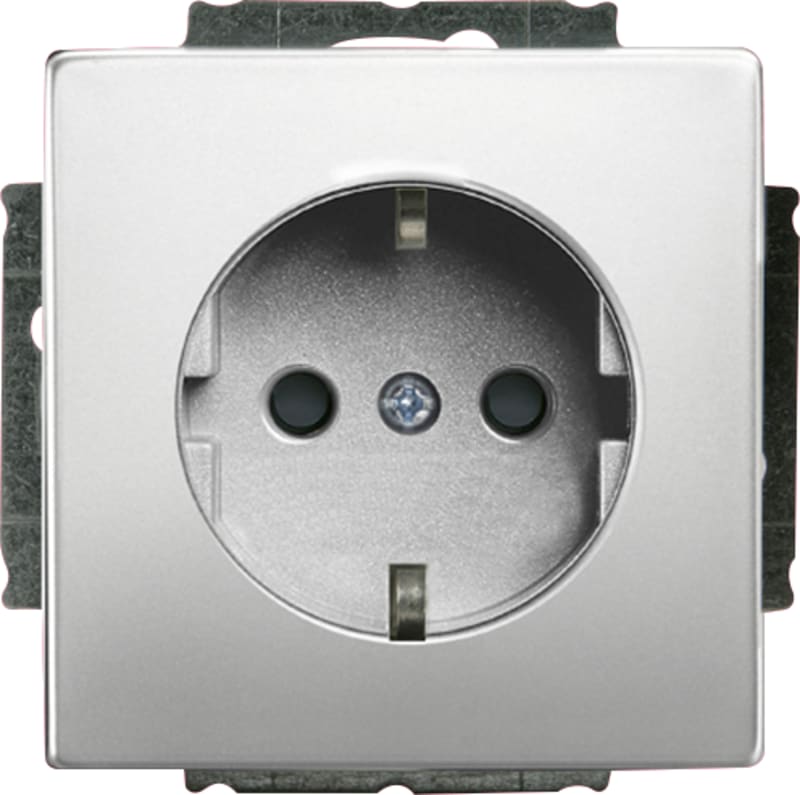 ABB with screwless terminals. DP (2 P + E) Material stainless steel. Anti fingerprint. 2CKA002013A5374