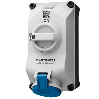 Wall outlet DUOi 316-9 230V IP44