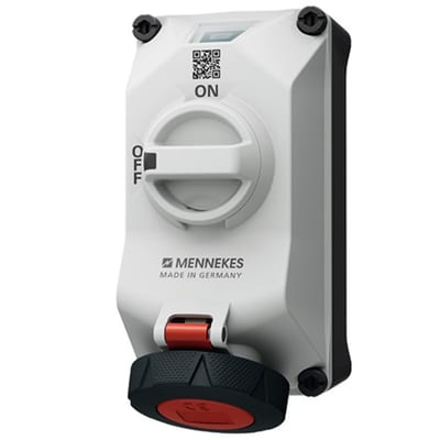 Wall outlet DUOi 316-6 400V IP69 (5612406H)