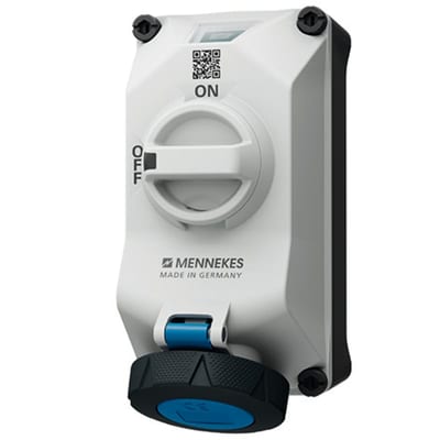 Wall outlet DUOi 316-9 230V IP69