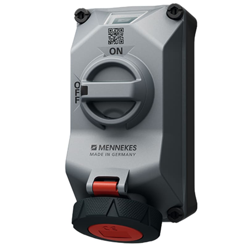 Wall outlet DUOi R 432-6 400V IP69 (5812406T)