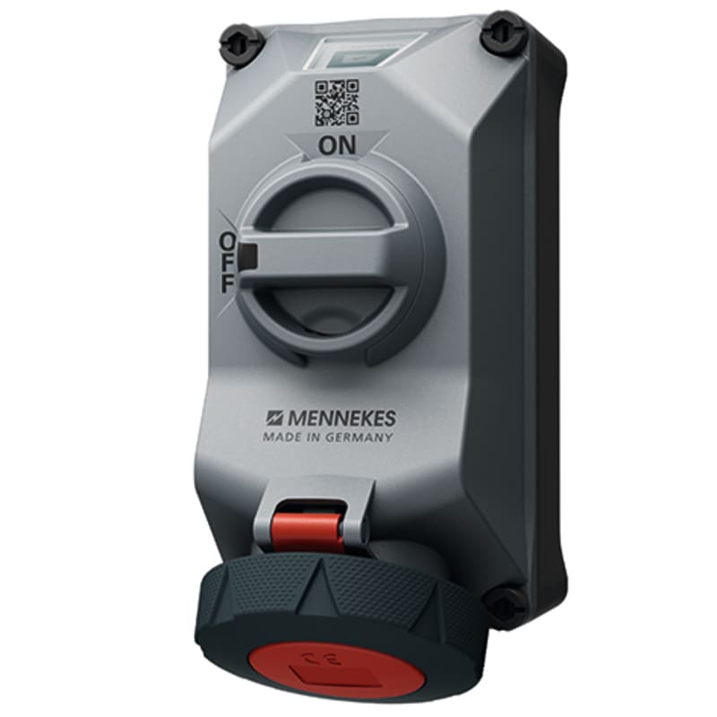 Wall outlet DUOi R 432-6 400V IP69 (5814506T)