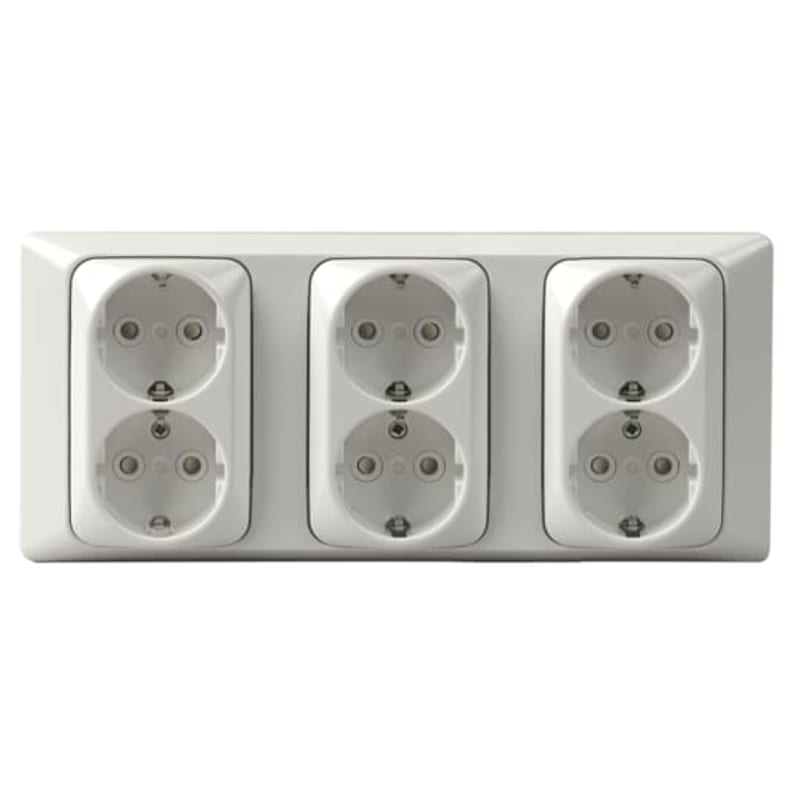 Jussi In. 3X Double Socket M RAM (2TKA00001753)