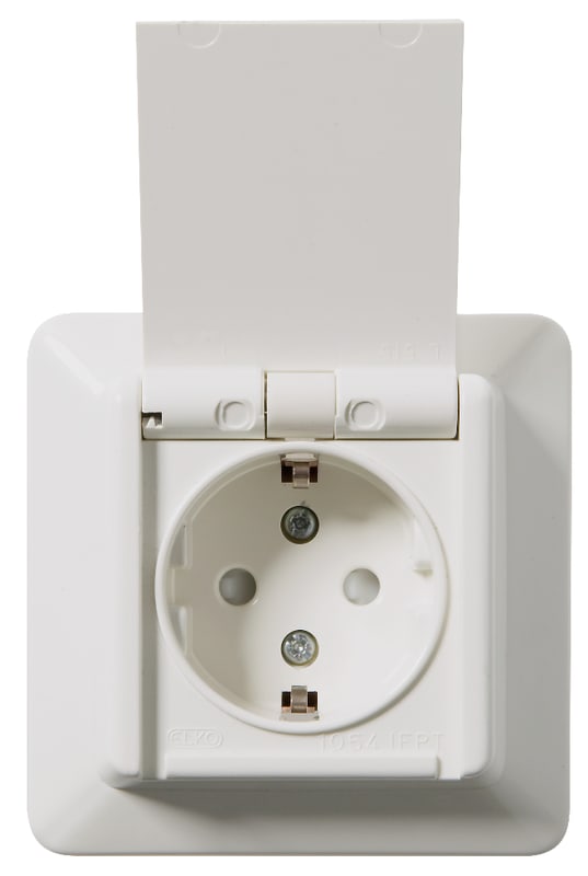 1054 IF PT socket single POLAR WHITE (EKO05450)