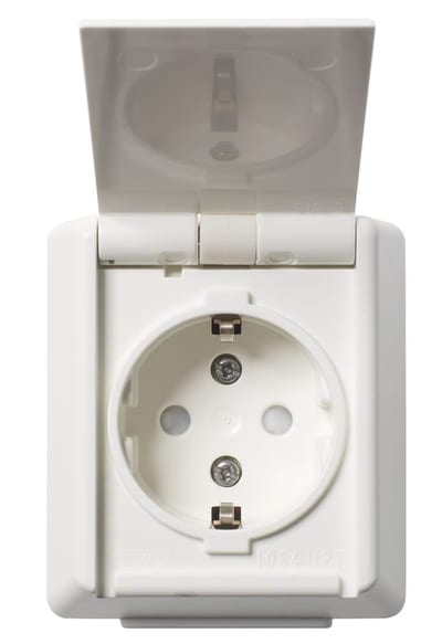 1054 UPT socket POLAR WHITE