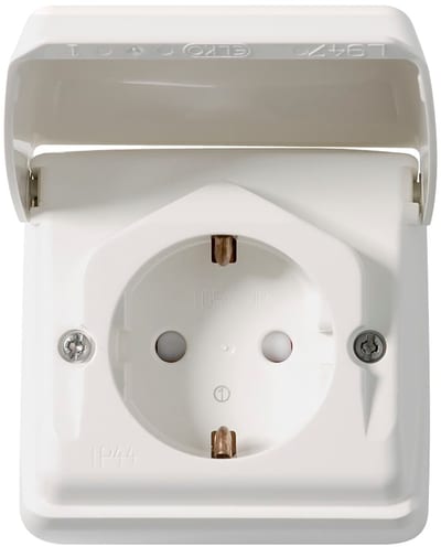 AS1054 UPT socket POLAR WHITE