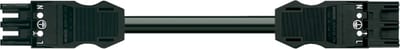 3X2,5mm 1METER Black
