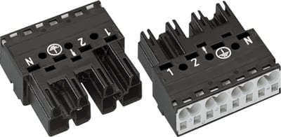 Plug; 4-Pole; Cod. B; gray