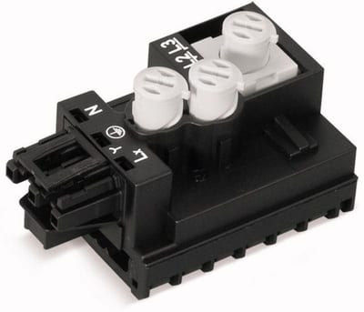 Tap-off module, 5 x 2.5 mm² + 2 x 1.5 mm², 3-Pole