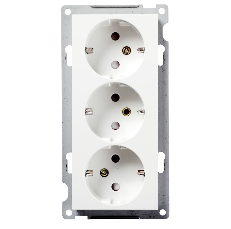 Three-Way socket Flush RS RH (EKO07265)
