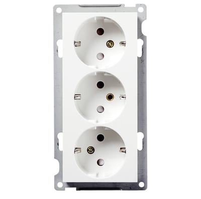 Three-Way socket Flush RS RH