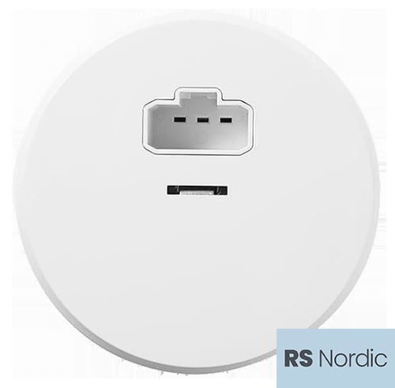 ELKO RS Nordic DCL Ceiling Outlet with Screw Terminals White (EKO30133)