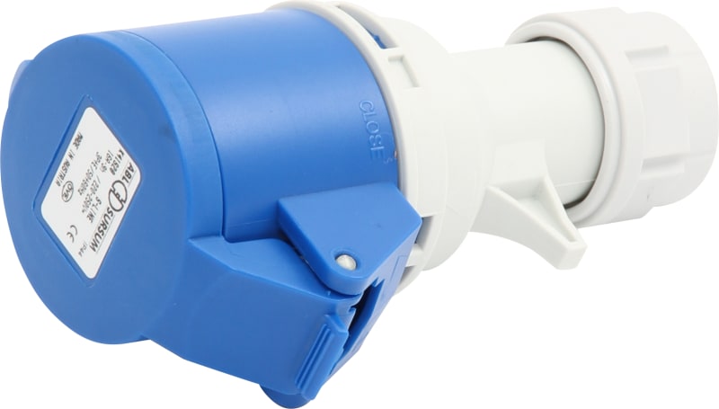 El-Bjørn Coupler Socket Round Pin 316-6 230V IP44 (1540410)