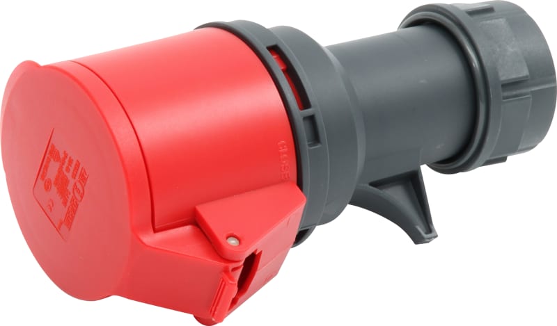 El-bjørn 432-6 Coupler Socket 32 A 400 V IP44 Round Pin (1540413)