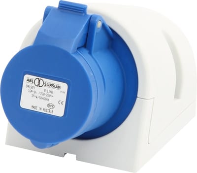 SOCKET.WALL-Mounted GJ.316-9 230VIP44