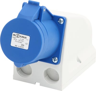 SOCKET.WALL-Mounted GJ.332-9 230VIP44