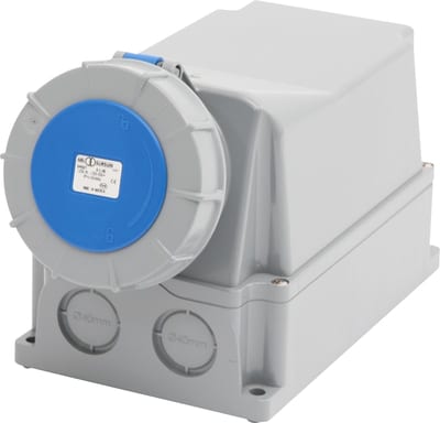 Socket WALL-Mounted 3125-9 230V IP67