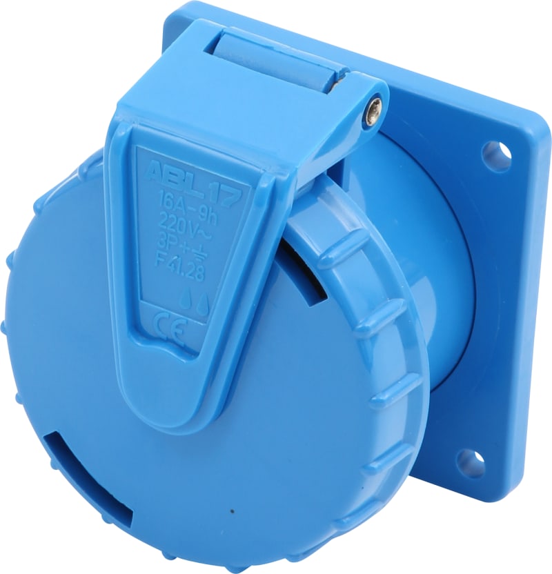 Socket RECESSED R316-9 230V IP67 (F41S250)