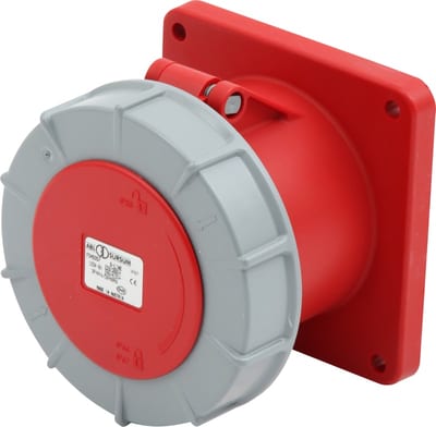 Socket RECESSED R4125-6 400V IP67