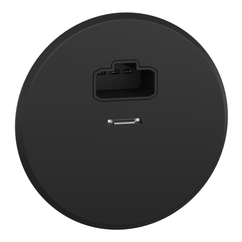 DCL ceiling outlet quick-connect Black (EKO40040)