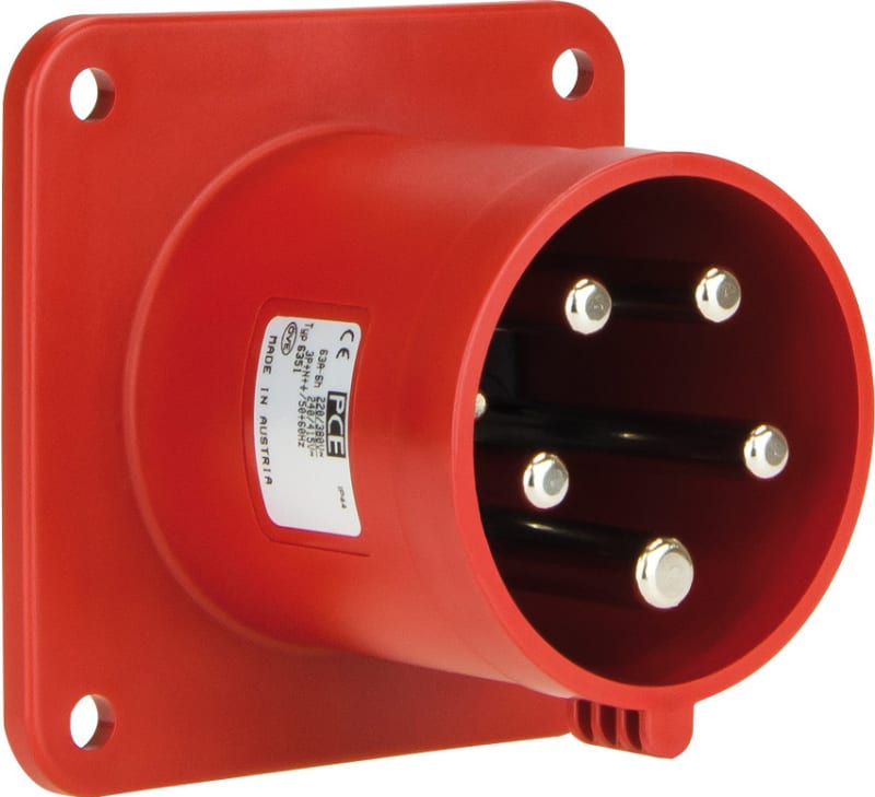 Appliance Inlet Recessed 463-6 400V (2300000018)