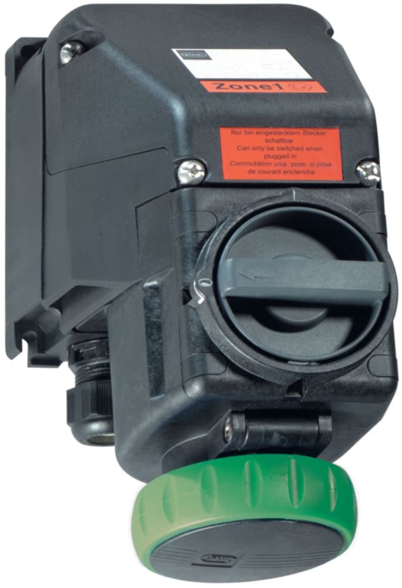 Wall outlet 16 A Green 2H (273922)