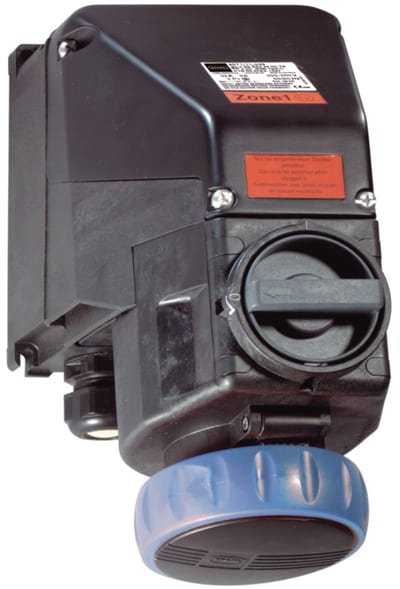 Wall-mounted socket outlet 32 A Blue 9H (276180)