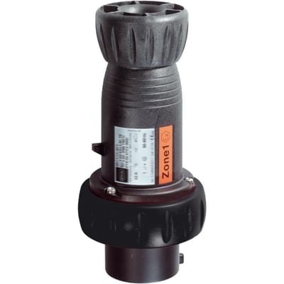 Plug 32 A Black 5H (275686)