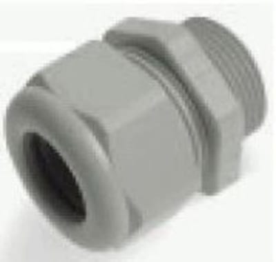 Cable fitting; M25 x 1.5 with O-ring; Plastic; black (895-1602)