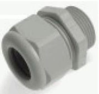 Cable fitting; M25 x 1.5 with O-ring; Plastic; black (895-1603)
