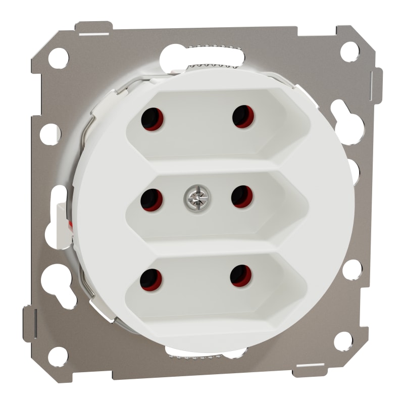 Europlug 3-WAY One PURE WHITE (EKO50083)
