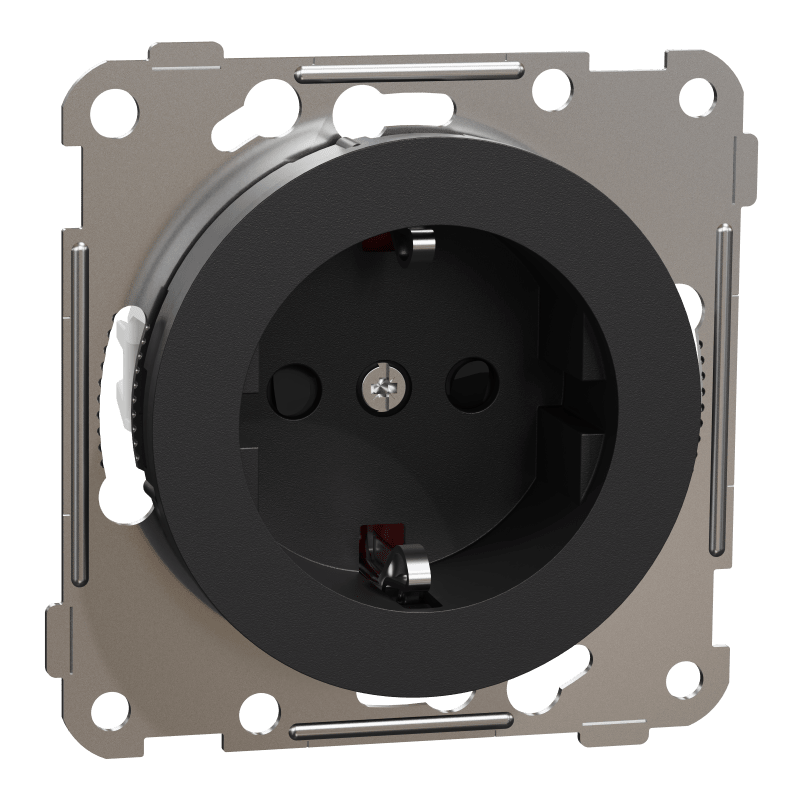 ELKO EKO50130 One Single Socket with Earth, Push-in Clamp Flush-mounted