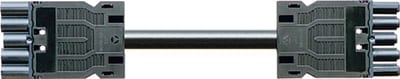 GST18I5 Cable, Male-female, 3M, 2.5mm², Black