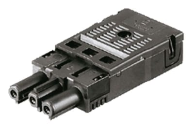 Plug Connector Output 230 V, Female, 250 V 20 A