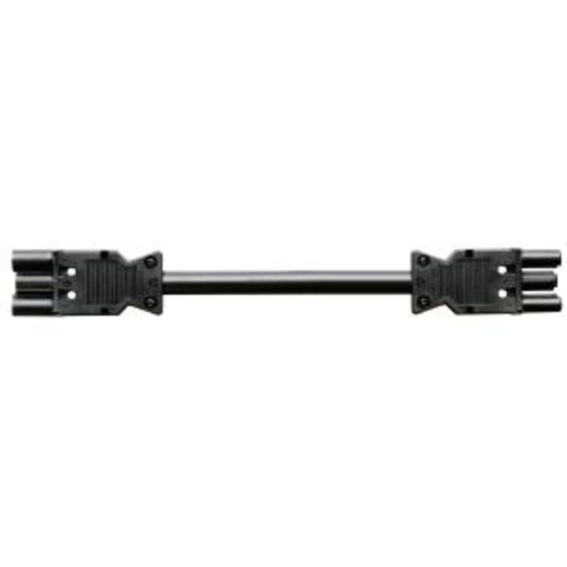 GST18I3 Cable, Male-female, 8M, 2.5mm², Black (92.238.8000.1)