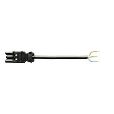 GST18I3 Cable, Female-Fri, 4M, 1.5mm², Black