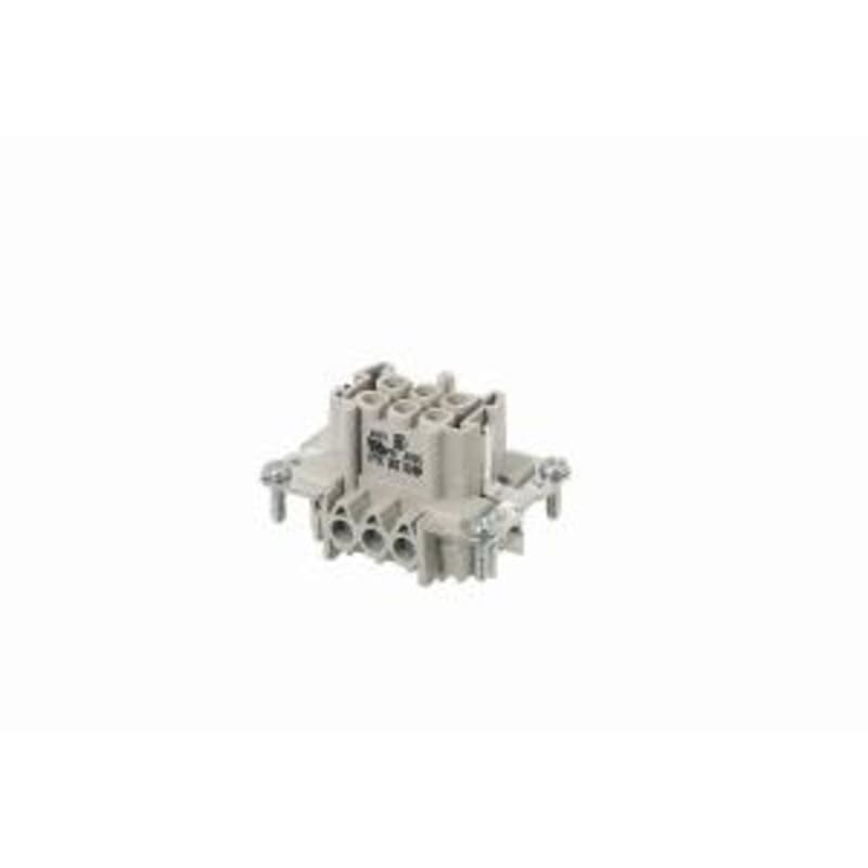 Female-insert, 6POL, 380V (BAS BUS 6 2,5 50)