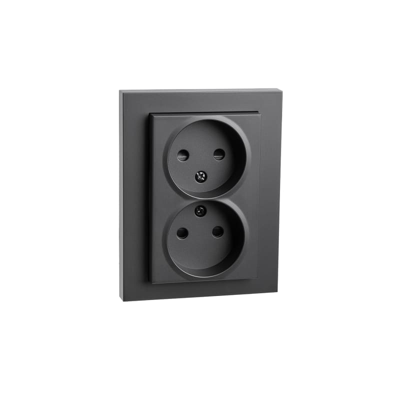 Socket IF Double Rehab without EARTH Black (77063)