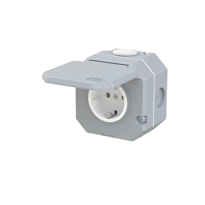 Garant Single Socket with Cover IP55 (2CHX183750C4302)